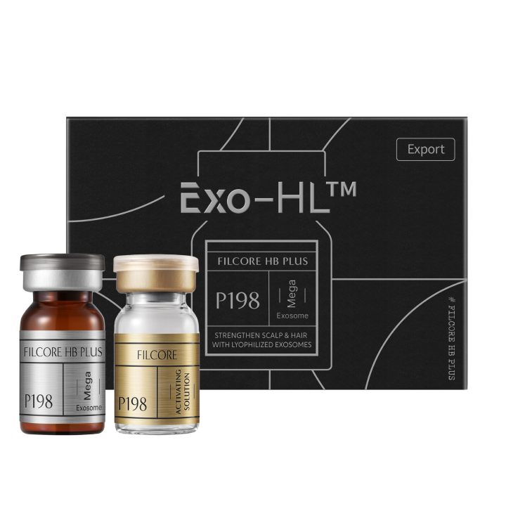 Swiss Alps Plant-Derived | Exo-HL HB Plus (HAIR) | Advanced Rejuvenating Nanotechnology and Advanced Activating Solution | Pairs of vials